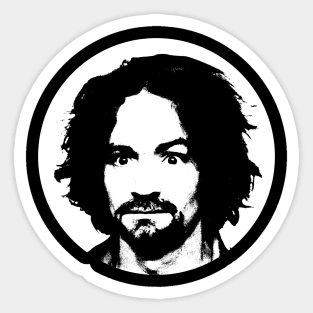 Classic Charles Manson Sticker